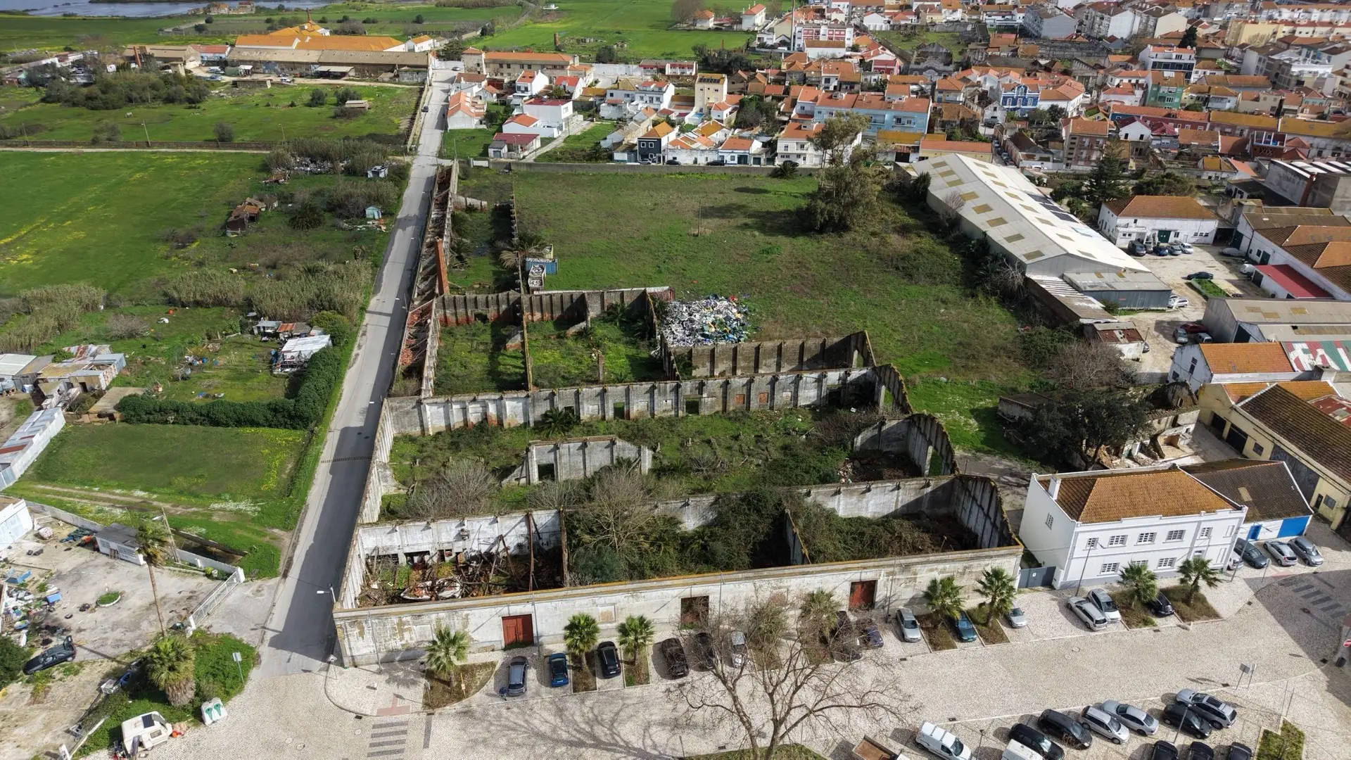 The site today